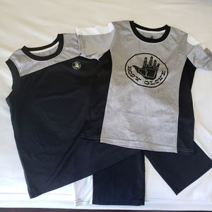 EUC 3 Piece Body Glove Short Set